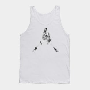 Stephen Curry Black and White T-Shirt Tank Top